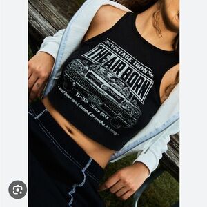 Crop Tank Vintage Look - Garage